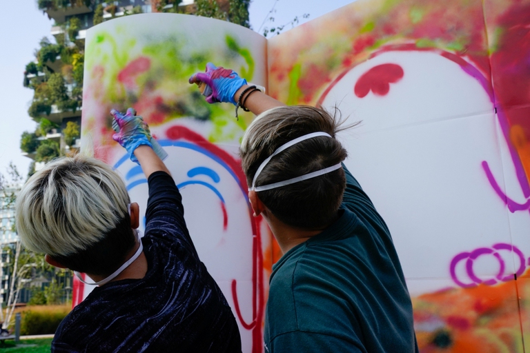street art BAM parco Milano
